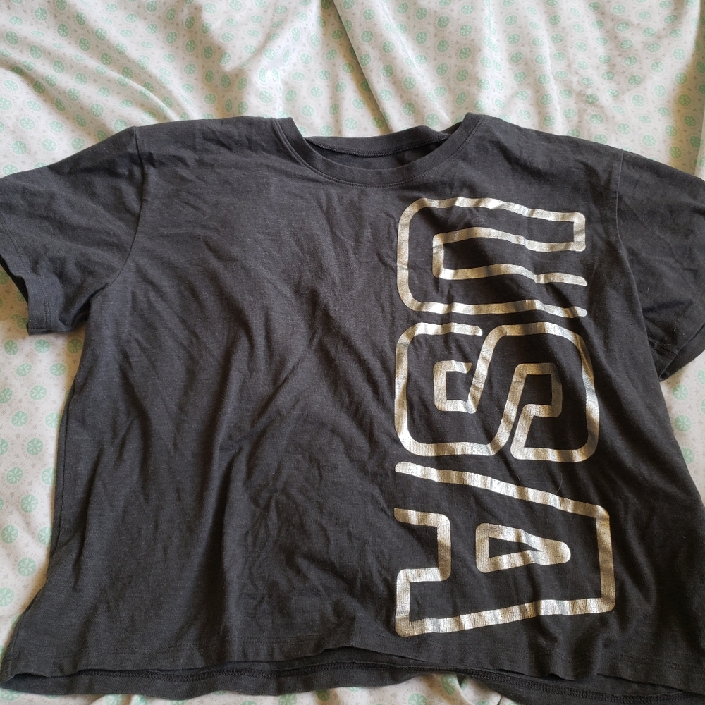 Under Armour USA Cropped Tee